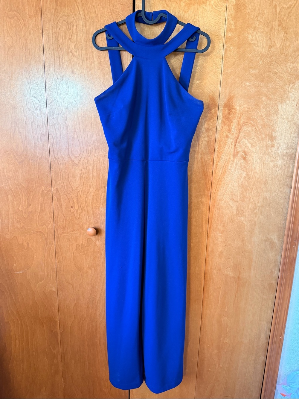 Bebe Halter Jumpsuit (Buttons)